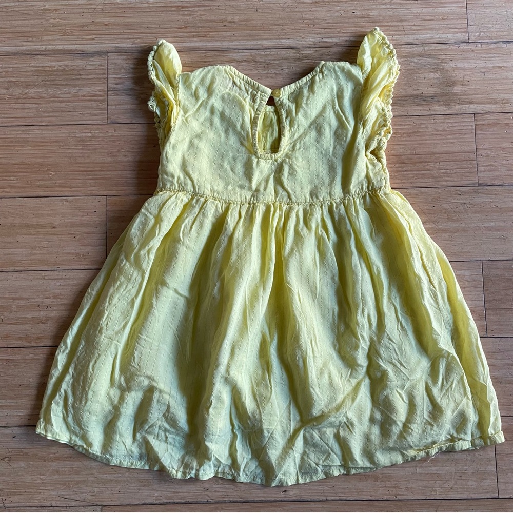 Yellow Ruffled Dress - Picture 2 of 4